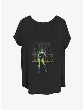 Marvel Hulk She Hulk Girls T-Shirt Plus Size, , hi-res