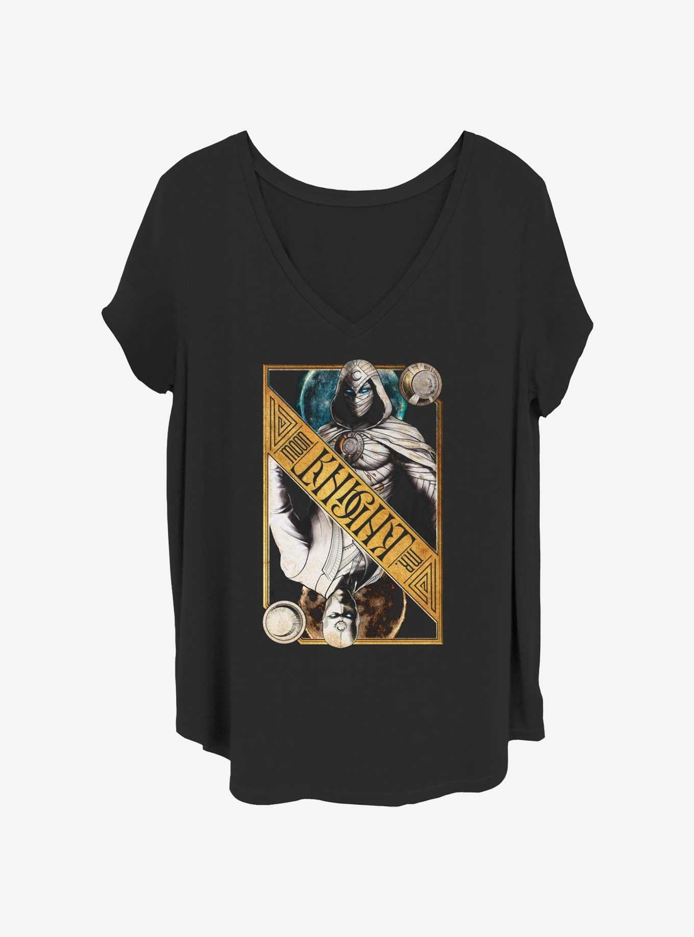 Marvel Moon Knight Dual Card Girls T-Shirt Plus Size, , hi-res