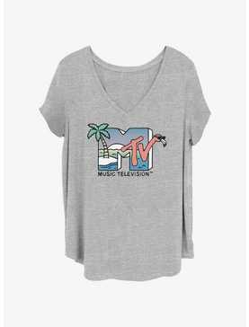 MTV Beachy Logo Girls T-Shirt Plus Size, , hi-res