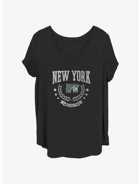 MTV New York Logo Girls T-Shirt Plus Size, , hi-res