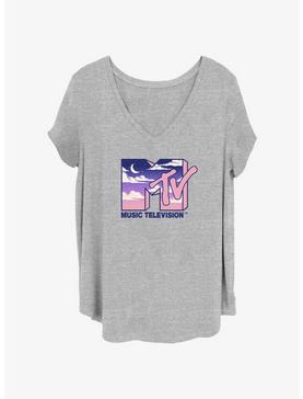 MTV Starry Night Logo Girls T-Shirt Plus Size, , hi-res