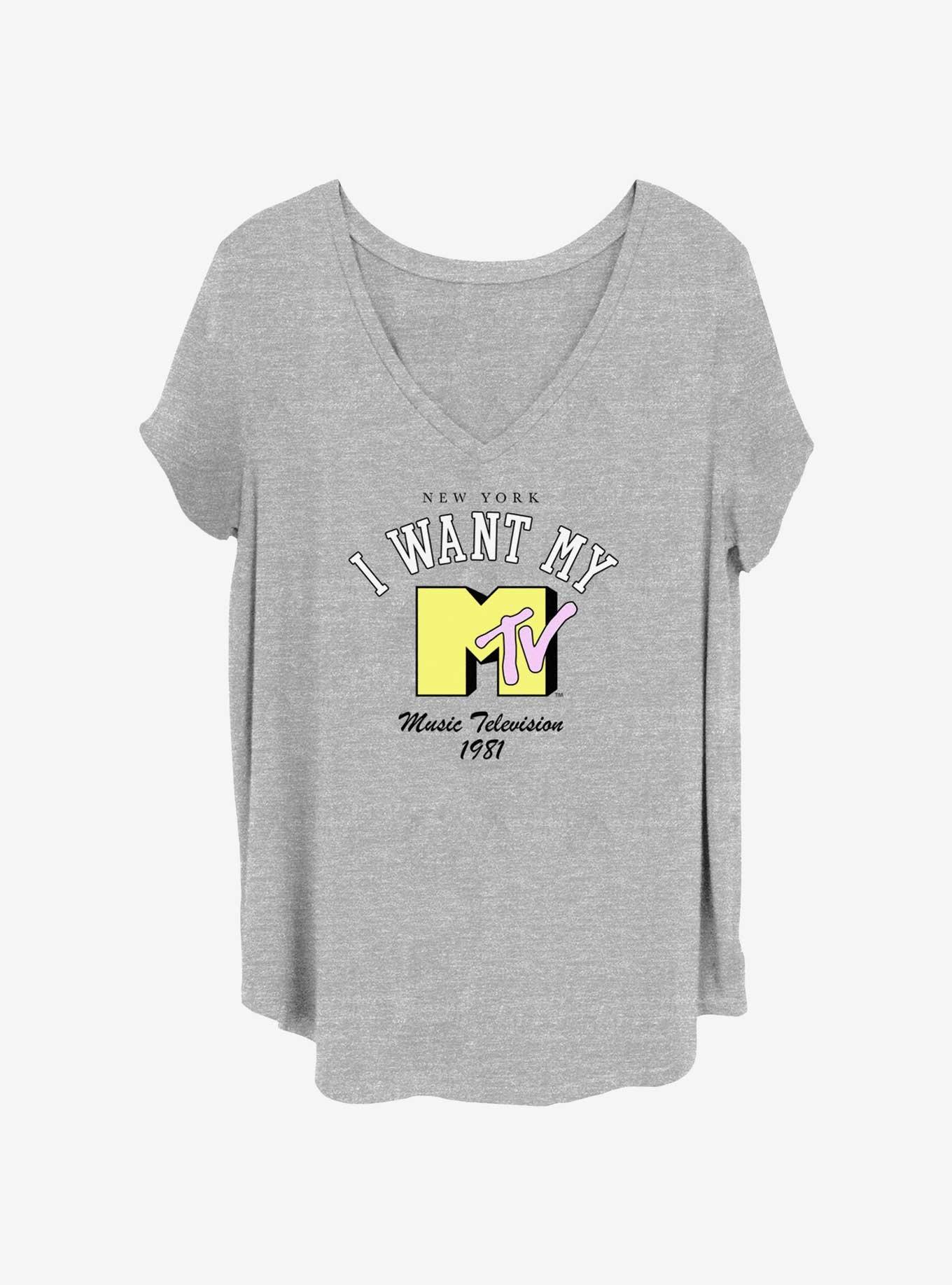 MTV I Want My MTV Girls T-Shirt Plus Size, , hi-res