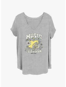 MTV Wildflowers Logo Girls T-Shirt Plus Size, , hi-res