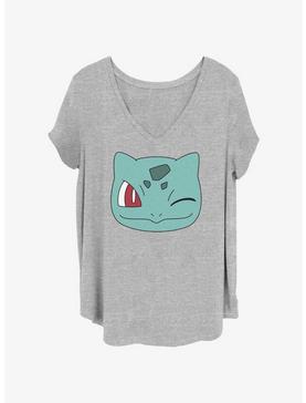 Pokemon Bulbasaur Face Girls T-Shirt Plus Size, , hi-res
