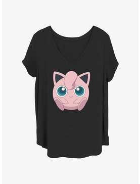 Pokemon Jigglypuff Face Girls T-Shirt Plus Size, , hi-res