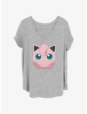 Pokemon Jigglypuff Face Girls T-Shirt Plus Size, , hi-res