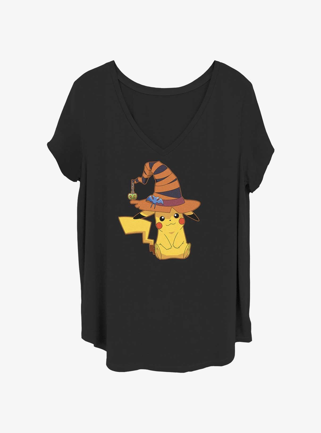 Pokemon Pikachu Witch Girls T-Shirt Plus Size, , hi-res