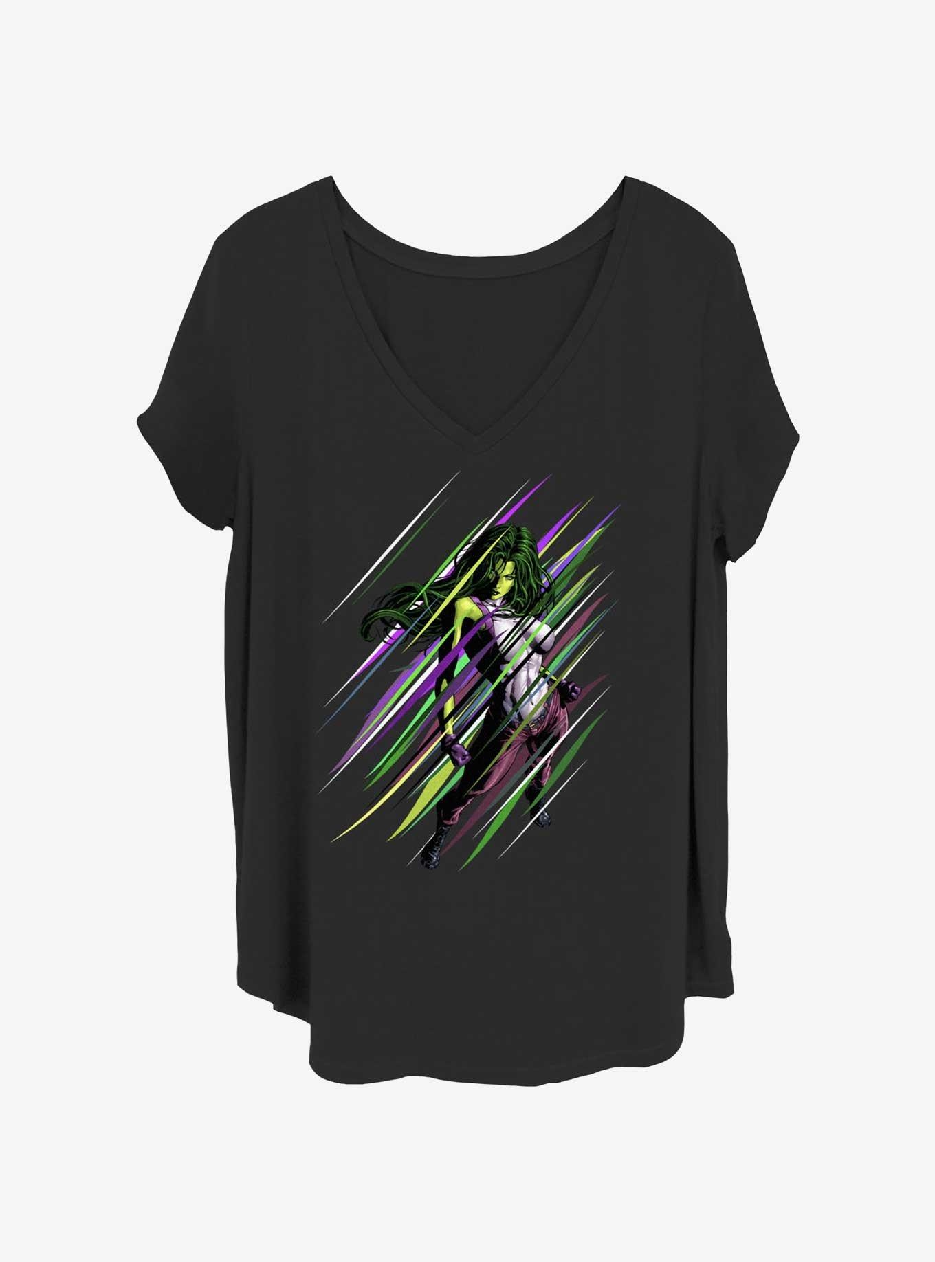 Marvel She-Hulk Sensational Hulk Girls T-Shirt Plus Size, , hi-res