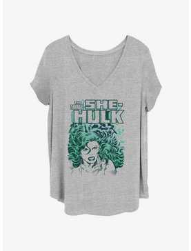 Marvel She-Hulk The Savage Girls T-Shirt Plus Size, , hi-res