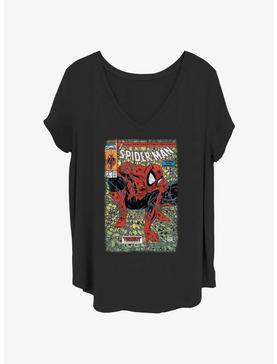 Marvel Spider-Man Spider Torment Comic Cover Girls T-Shirt Plus Size, , hi-res