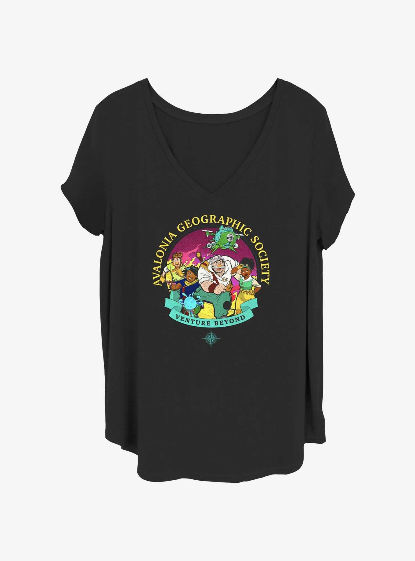 Disney Strange World Adventure Group Girls T-Shirt Plus