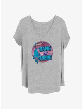Disney Strange World Splat Hang In There Girls T-Shirt Plus Size, , hi-res