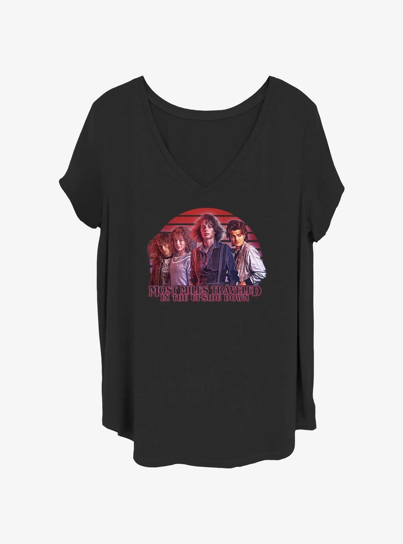 Stranger Things Interdimensional Miles Girls T-Shirt Plus Size