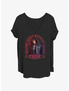 Stranger Things Dungeon Master Eddie Munson Girls T-Shirt Plus Size, , hi-res