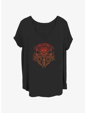 Stranger Things Hellfire Club Choose Your Weapon Girls T-Shirt Plus Size, , hi-res