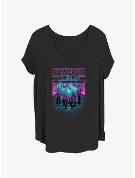 Stranger Things Neon Group Girls T-Shirt Plus Size, , hi-res