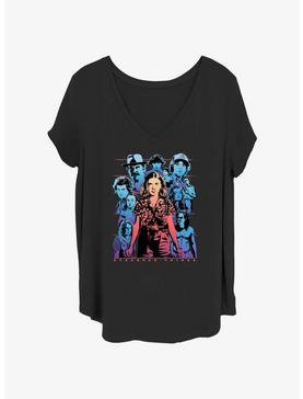 Stranger Things Populous Gaze Girls T-Shirt Plus Size, , hi-res