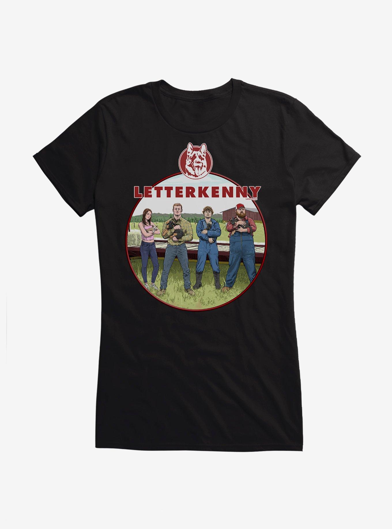 Letterkenny Bring Your Dog To Work Girls T-Shirt, , hi-res