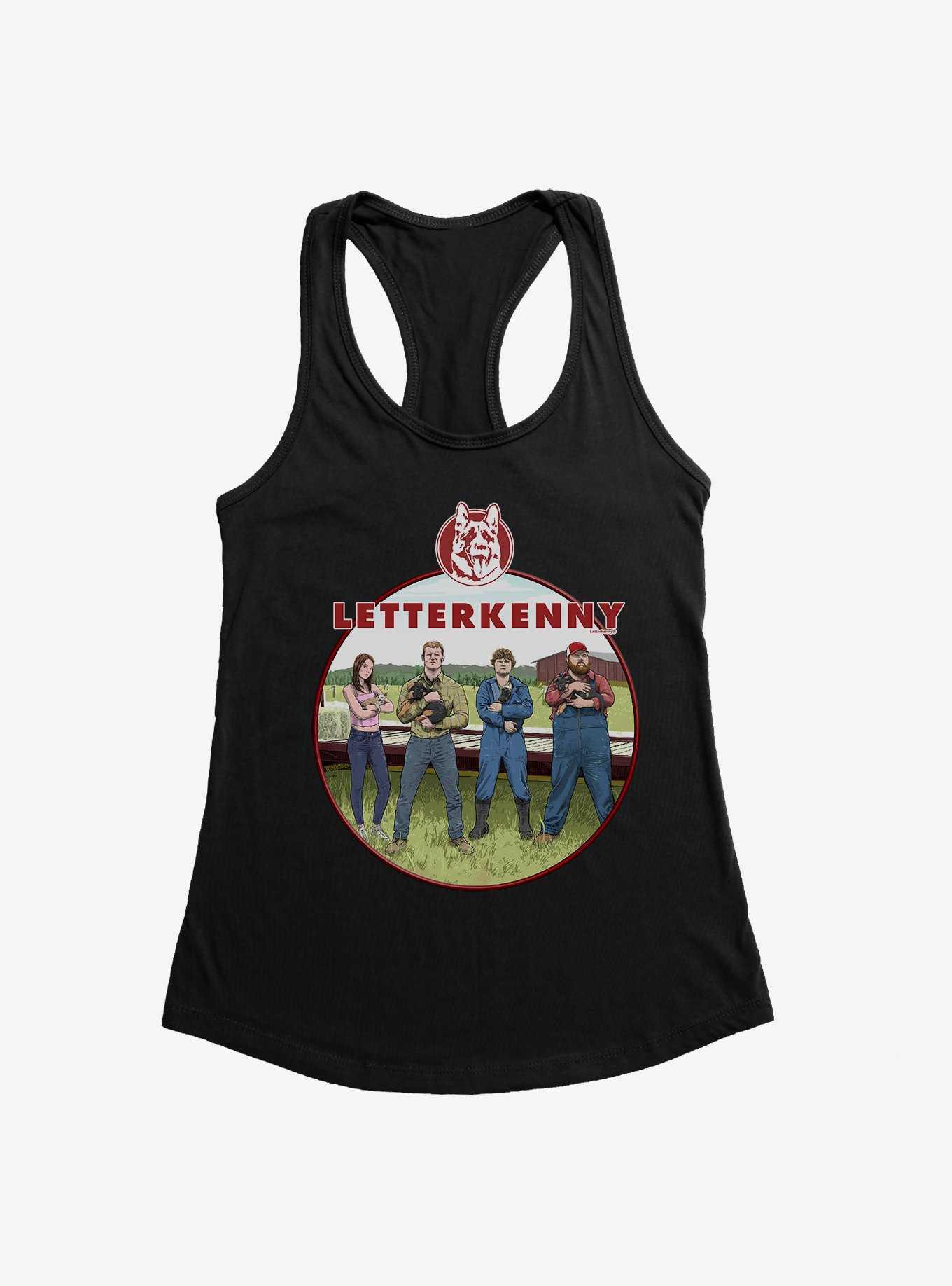Letterkenny Bring Your Dog To Work Girls Tank, , hi-res