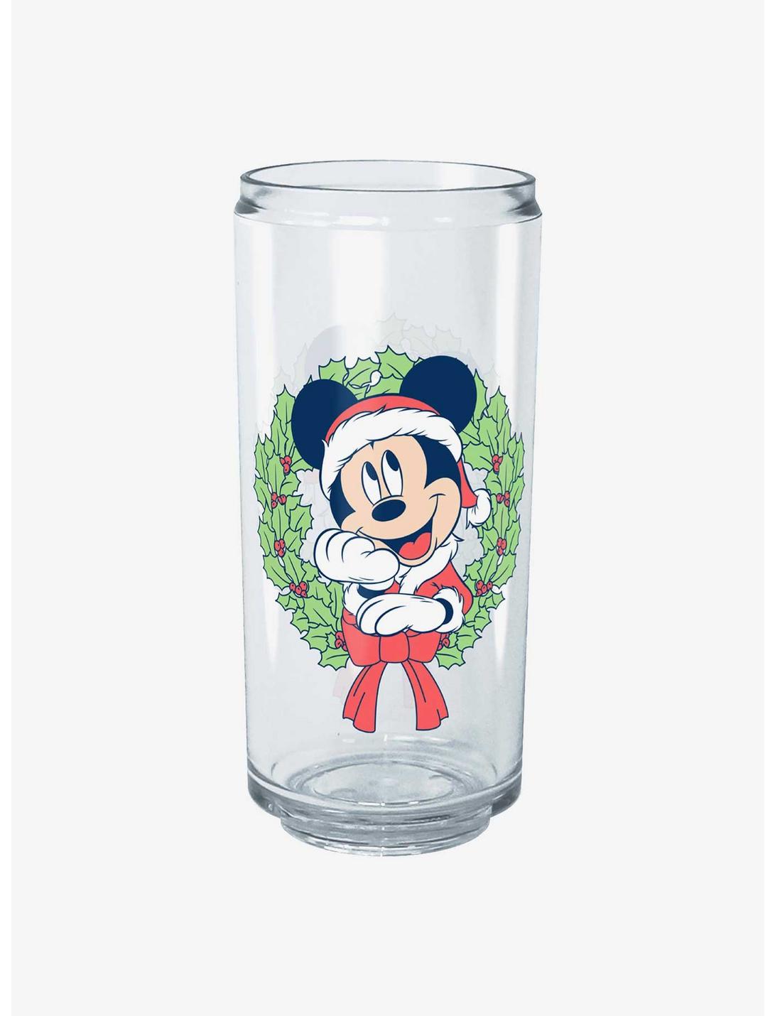 Disney Mickey Mouse Santa Mickey Christmas Wreath Can Cup, , hi-res