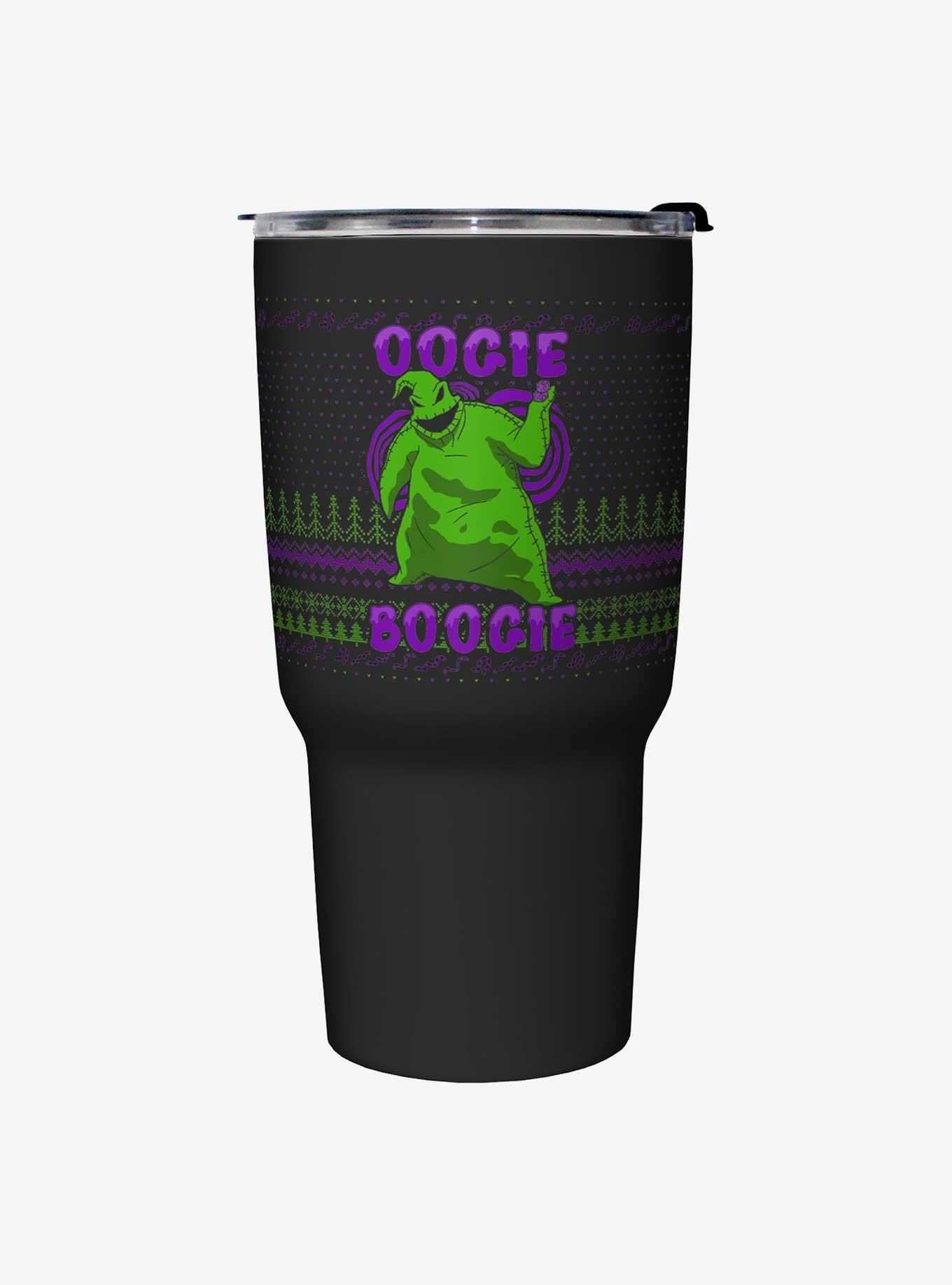 Disney The Nightmare Before Christmas Oogie Boogie Ugly Christmas Travel Mug, , hi-res