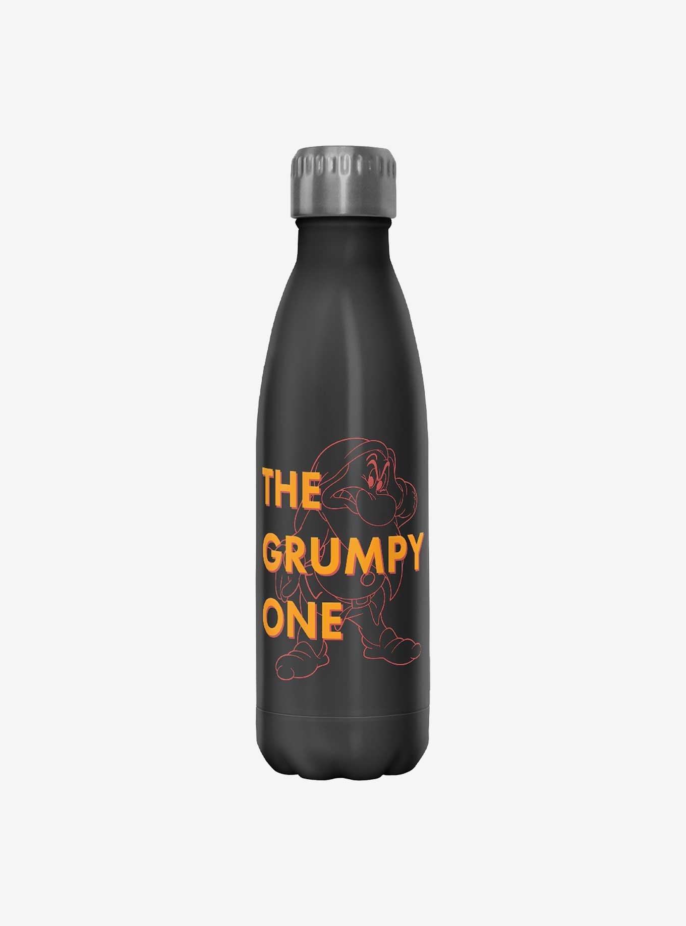 Disney Snow White and the Seven Dwarfs One Grumpy Dwarf Water Bottle 