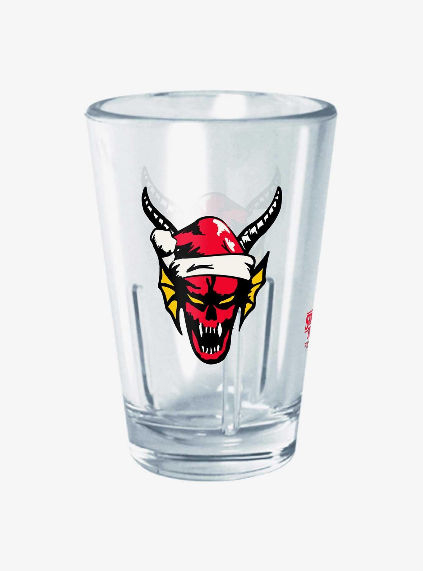 Stranger Things Santa Hellfire Demon Mini Glass, , hi-res