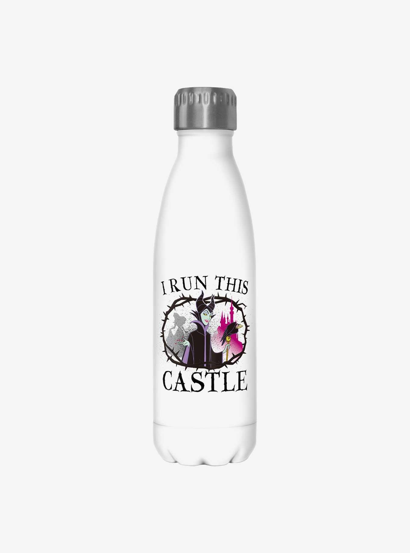 Disney Villains Maleficent I Run This Castle Water Bottle, , hi-res