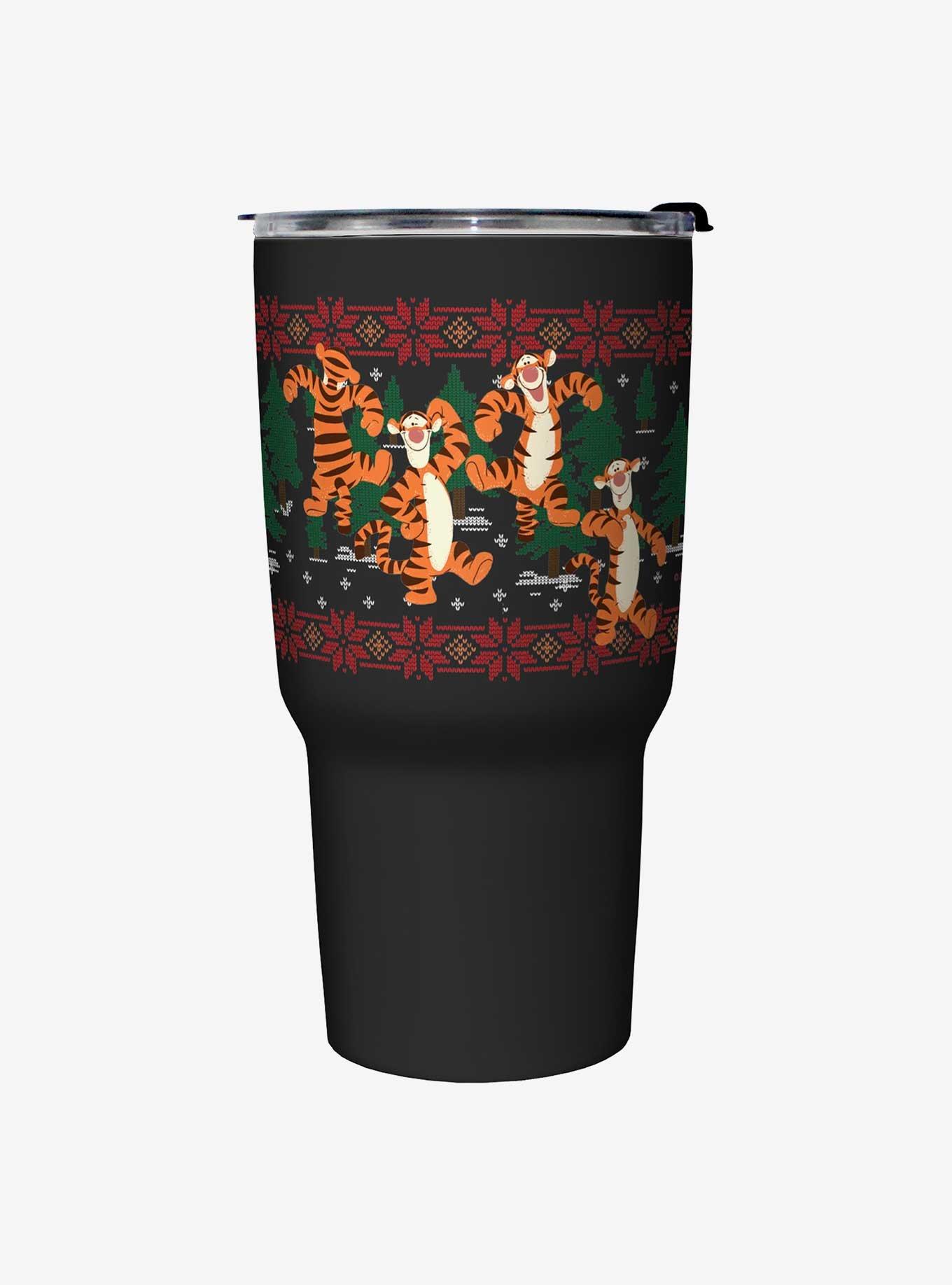 Disney Winnie The Pooh Tigger Ugly Christmas Travel Mug