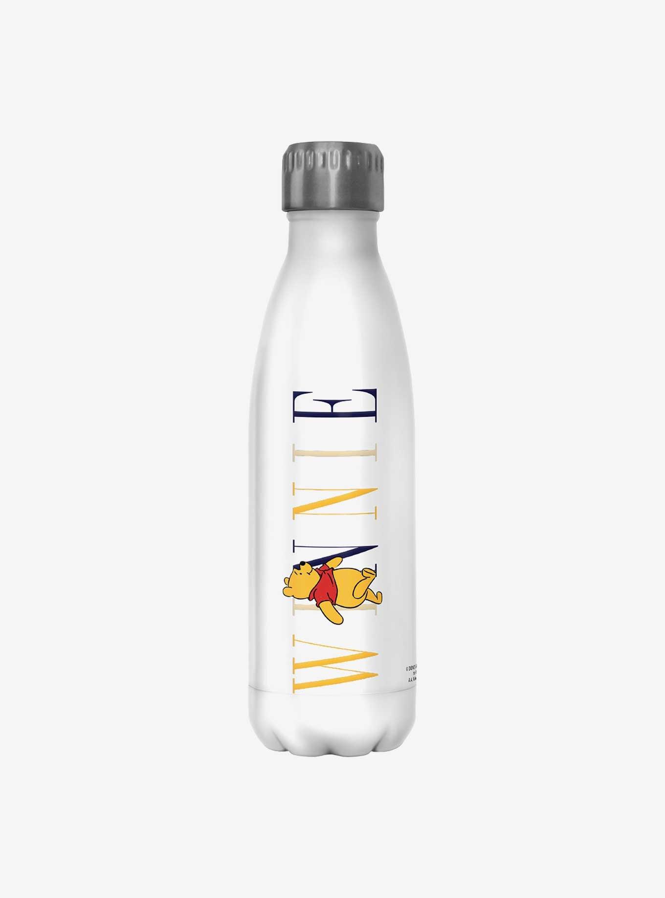 Disney Winnie The Pooh Winnie Logo Water Bottle, , hi-res
