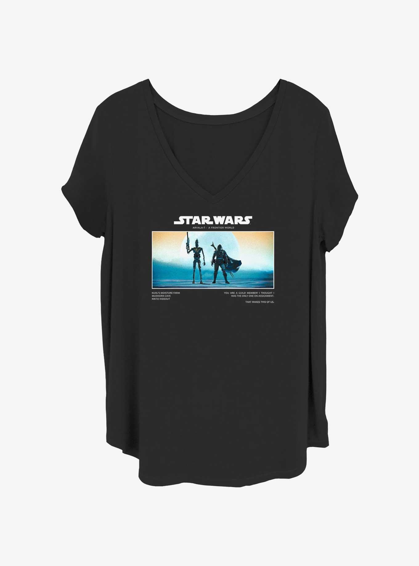 Star Wars The Mandalorian That Makes Two Of Us Girls T-Shirt Plus Size, , hi-res