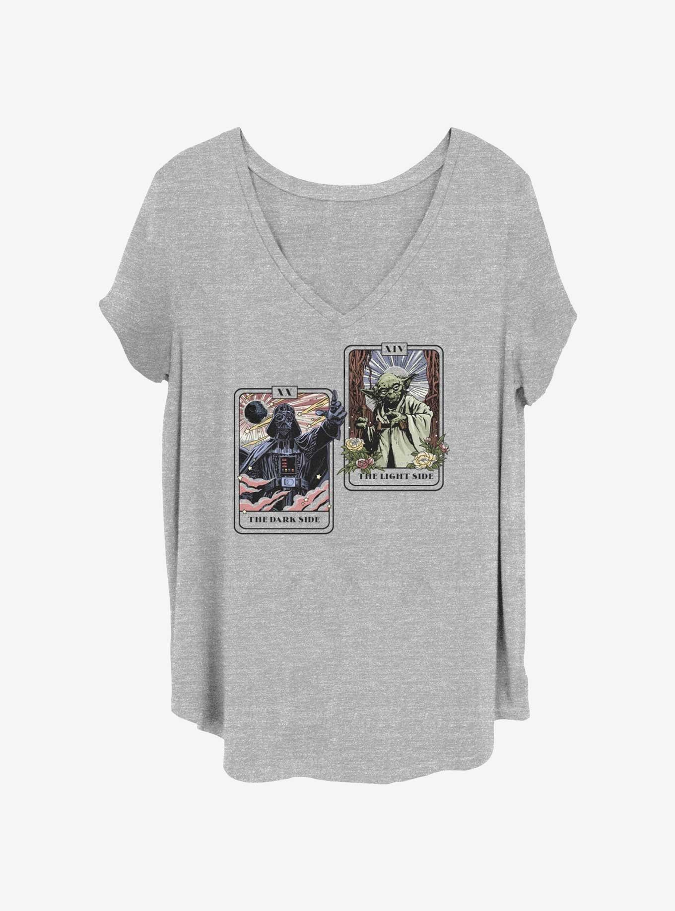 Star Wars The Dark and Light Side Tarot Cards Cards Girls T-Shirt Plus Size, , hi-res