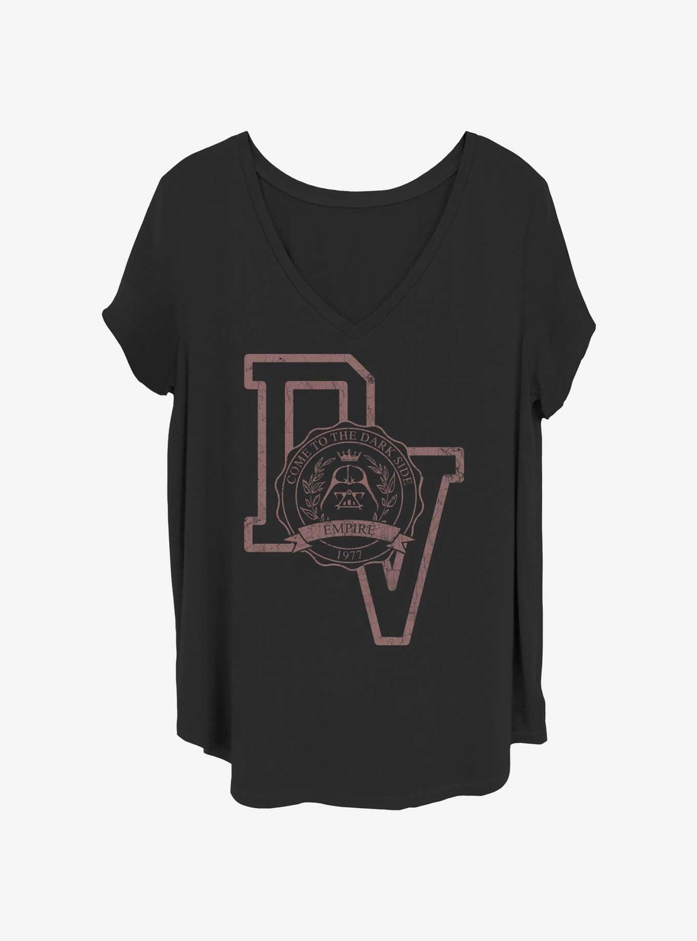 Star Wars Darth Vader Empire Letterman Girls T-Shirt Plus Size
