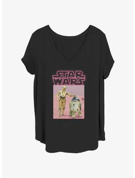 Star Wars The Droids Neon Logo Girls T-Shirt Plus Size, , hi-res