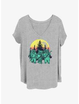 Star Wars Ewok Sunset Girls T-Shirt Plus Size, , hi-res