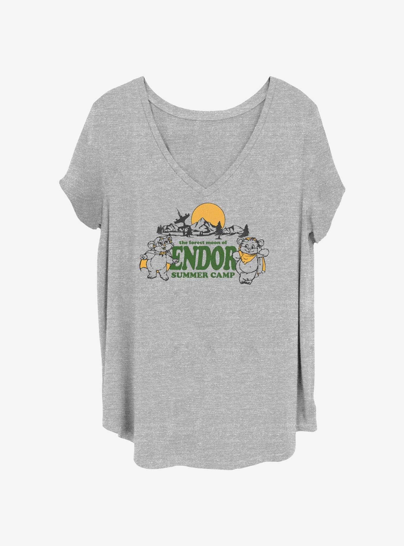 Star Wars Ewoks Endor Forest Summer Camp Girls T-Shirt Plus Size, , hi-res