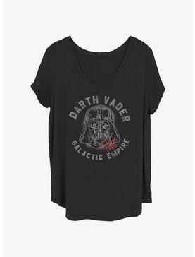 Star Wars Darth Vader Galactic Empire Girls T-Shirt Plus Size, , hi-res