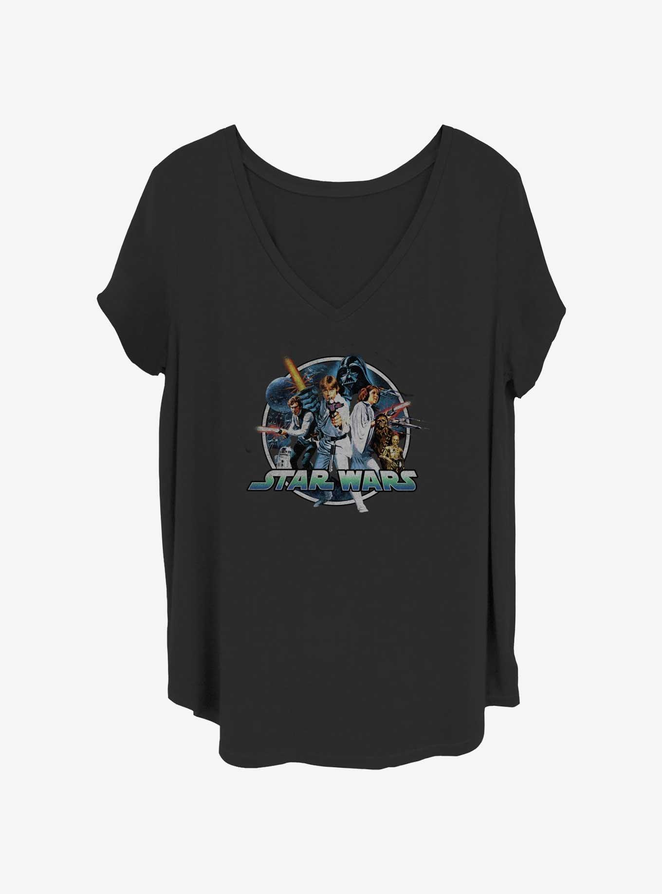 Star Wars Group Wars Girls T-Shirt Plus Size, , hi-res