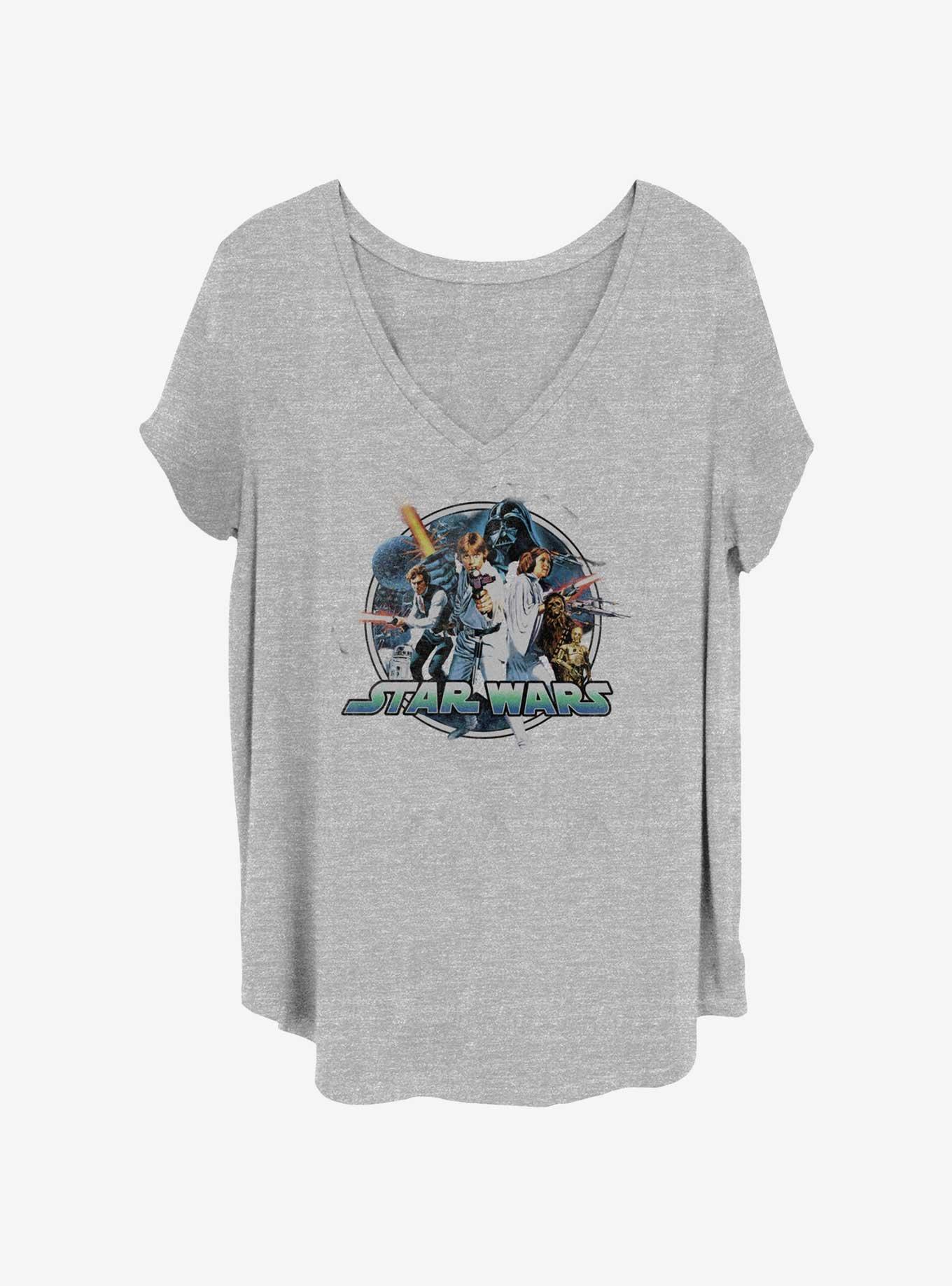 Star Wars Group Wars Girls T-Shirt Plus Size, , hi-res