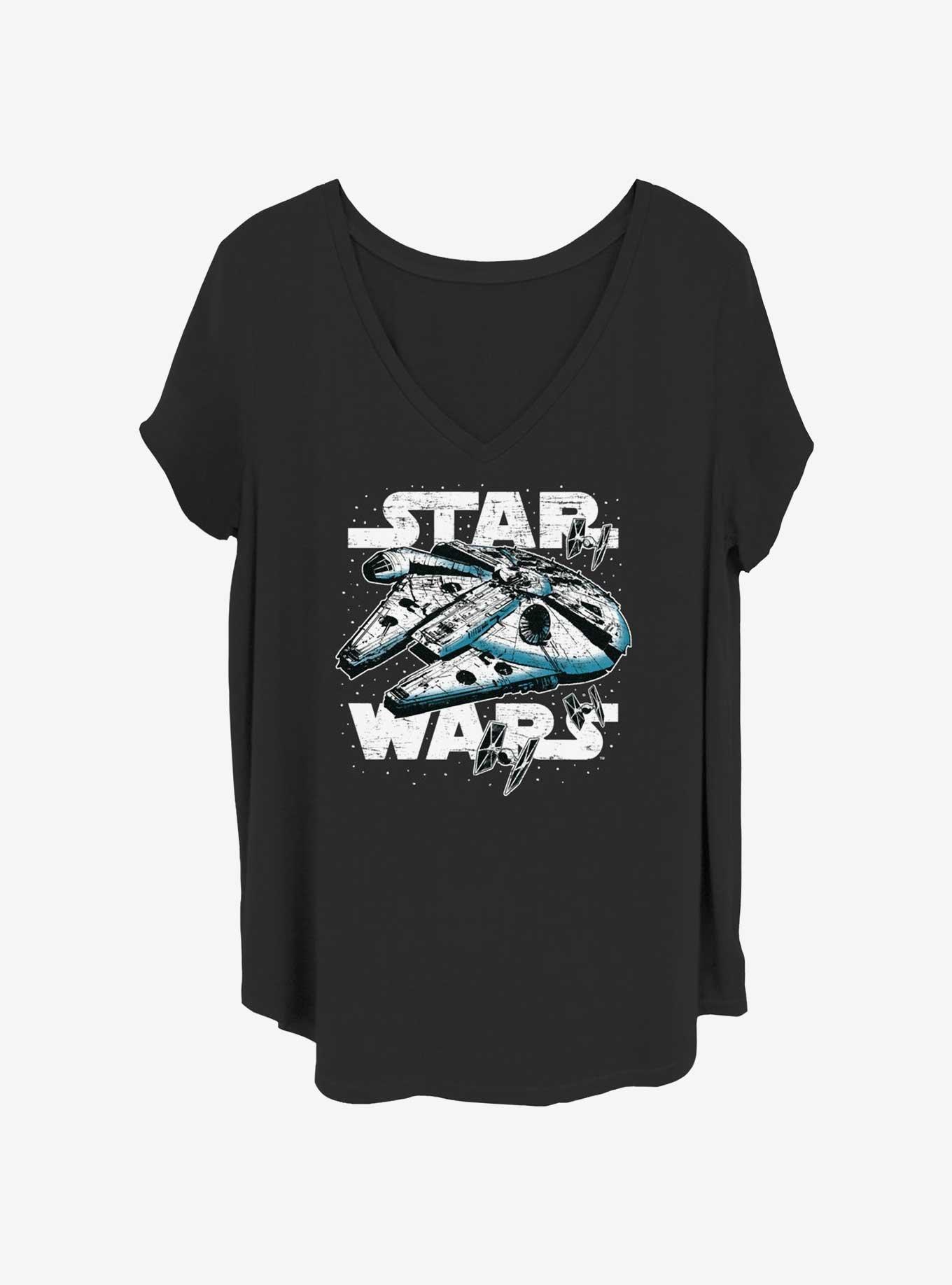 Star Wars Hyperdrive Logo Girls T-Shirt Plus Size, , hi-res