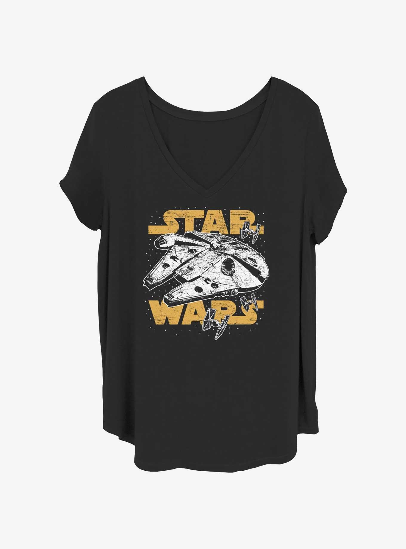 Star Wars Initiating Hyperdrive Girls T-Shirt Plus Size, , hi-res