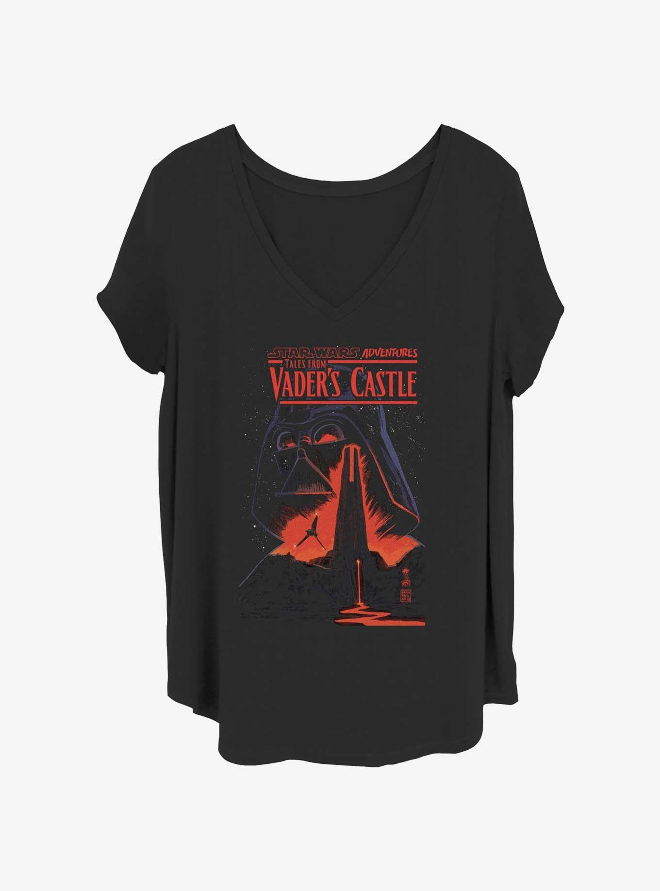 Star Wars Lava Vader's Castle Girls T-Shirt Plus Size, , hi-res