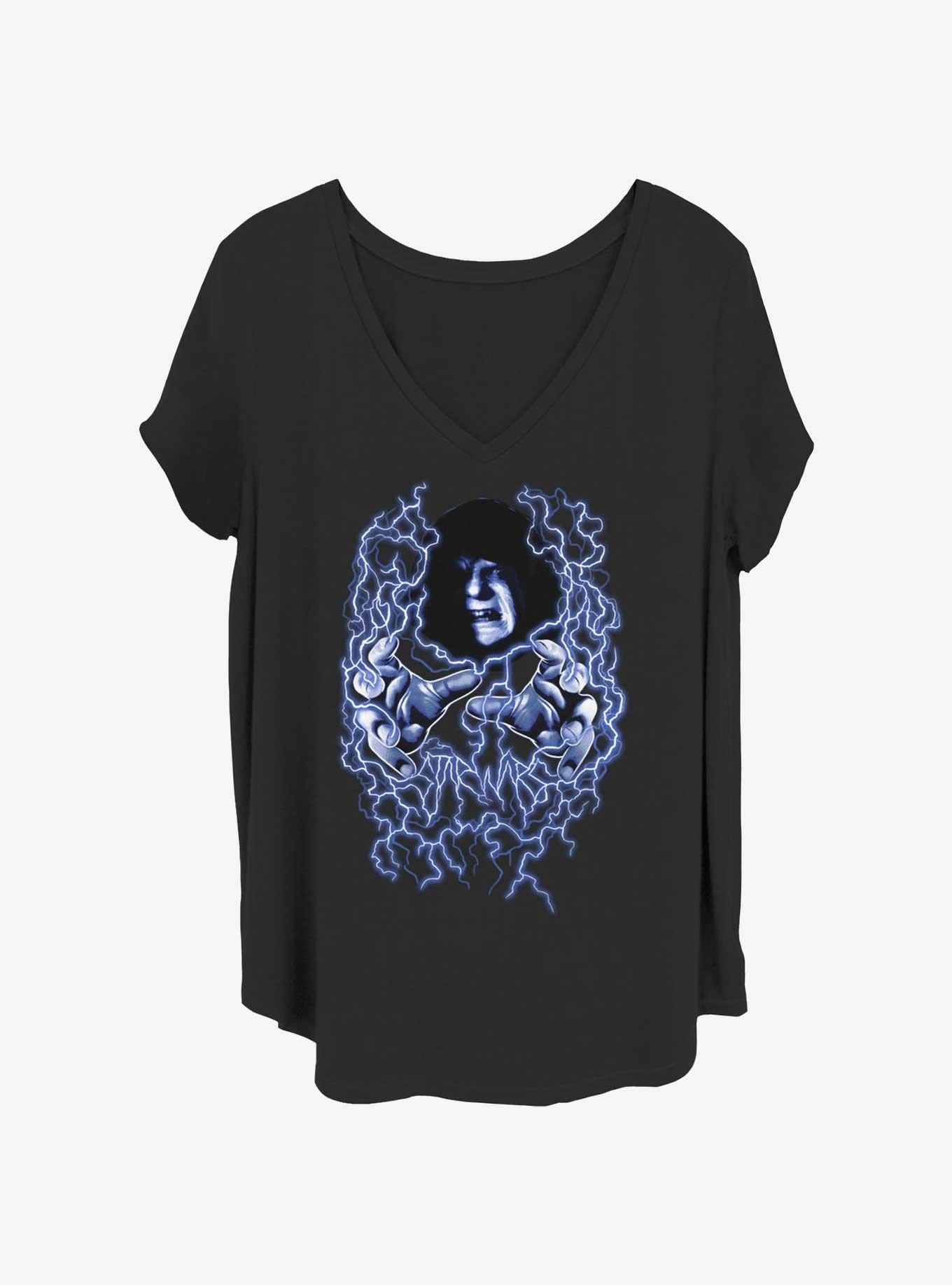 Star Wars Lord Sidious Girls T-Shirt Plus Size, BLACK, hi-res