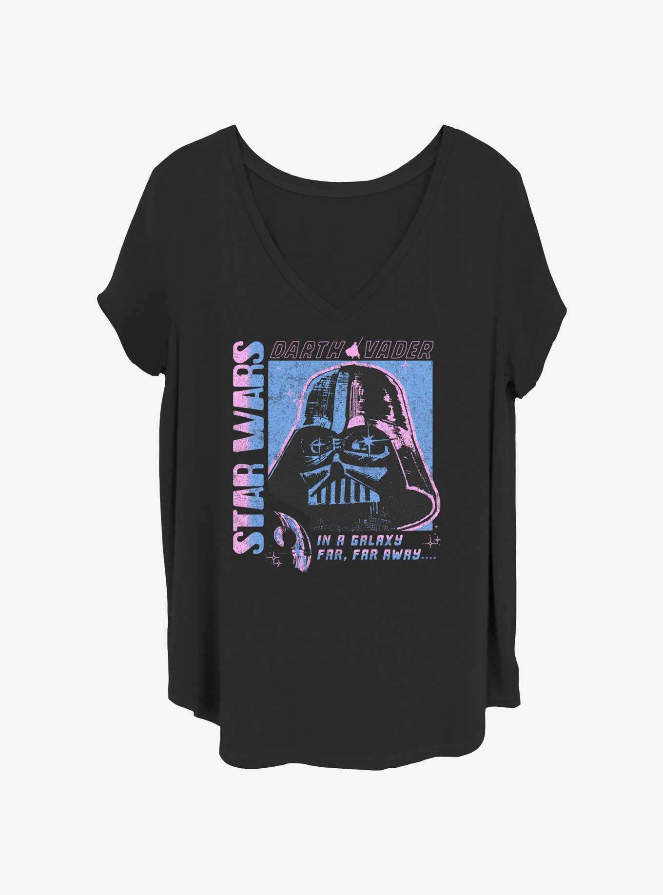 Star Wars Pop Style Darth Vader Girls T-Shirt Plus Size, , hi-res