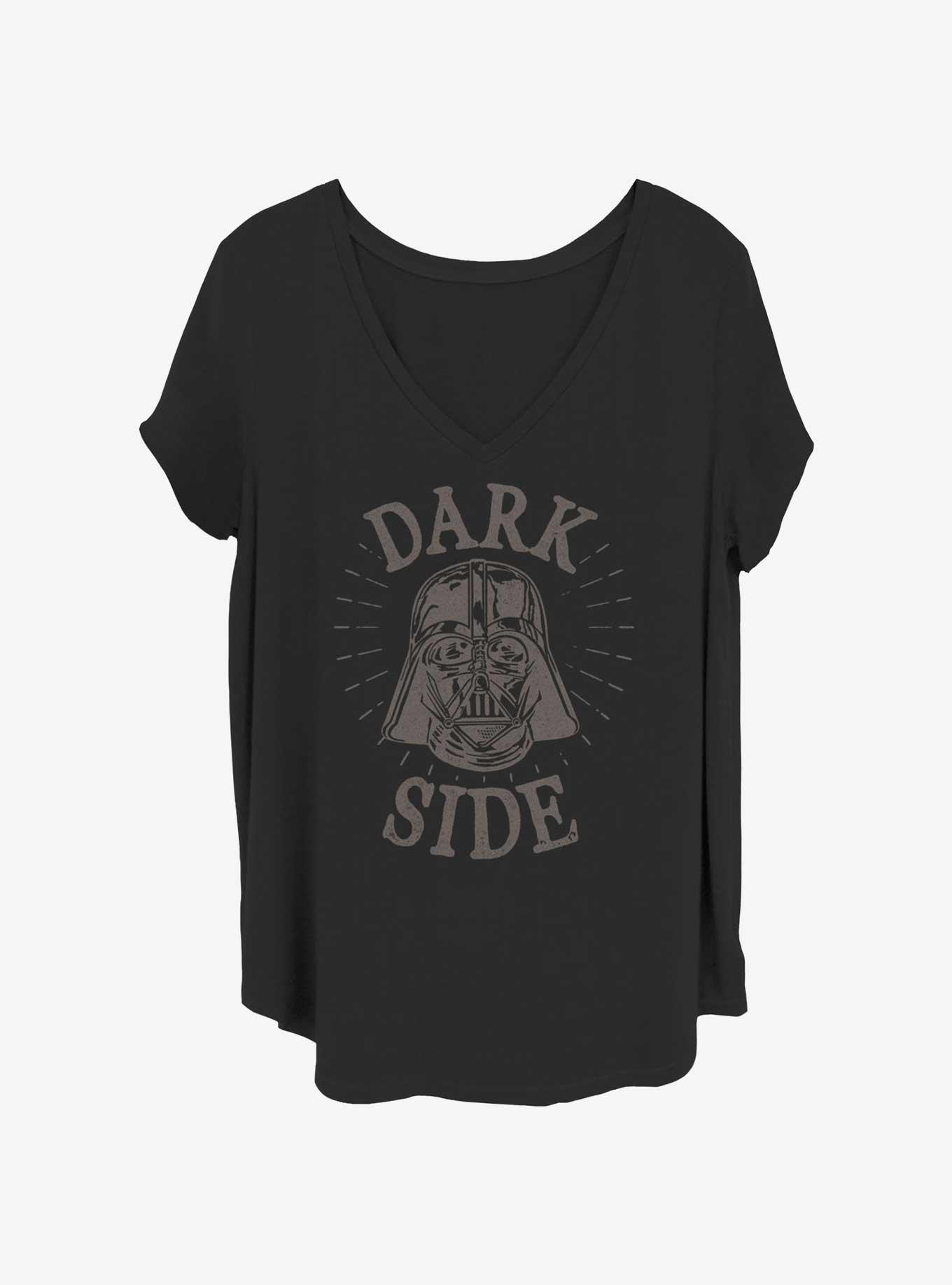 Star Wars Dark Side Vader Face Girls T-Shirt Plus Size, , hi-res