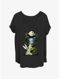 Disney Tinker Bell Keyhole To Neverland Girls T-Shirt Plus Size, BLACK, hi-res
