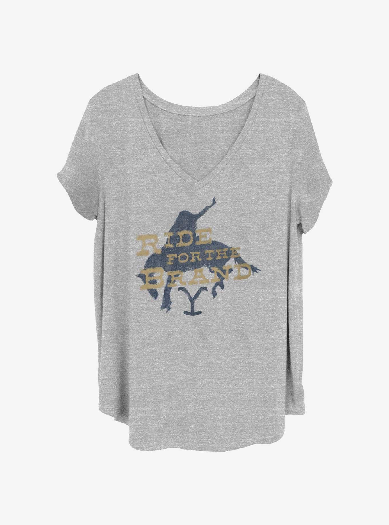 Yellowstone Born To Ride Girls T-Shirt Plus Size, , hi-res