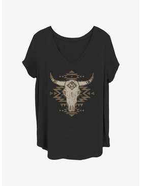 Yellowstone Native Steer Girls T-Shirt Plus Size, , hi-res