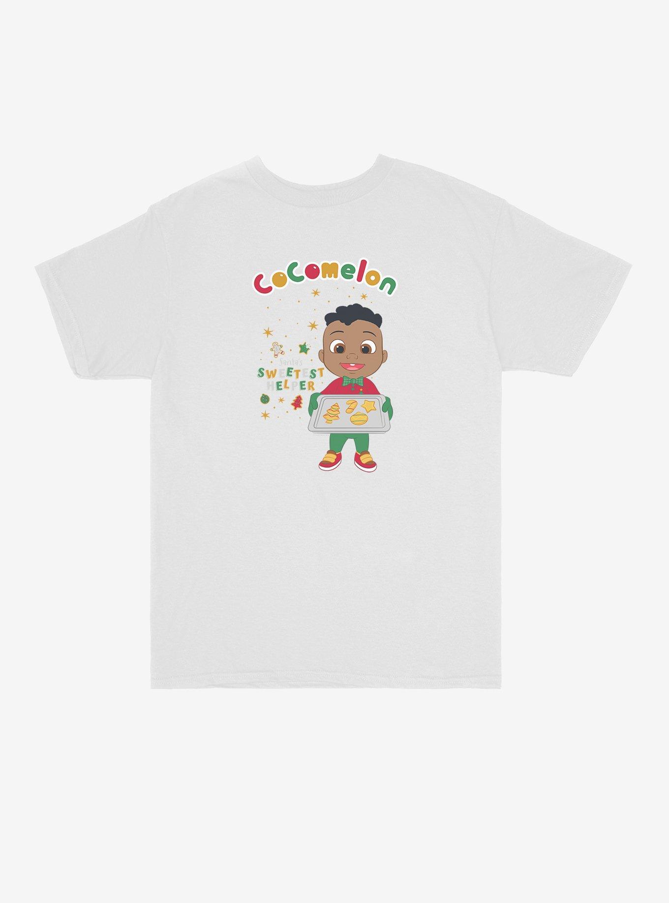 CoCoMelon Santa's Sweetest Helper Youth T-Shirt, , hi-res