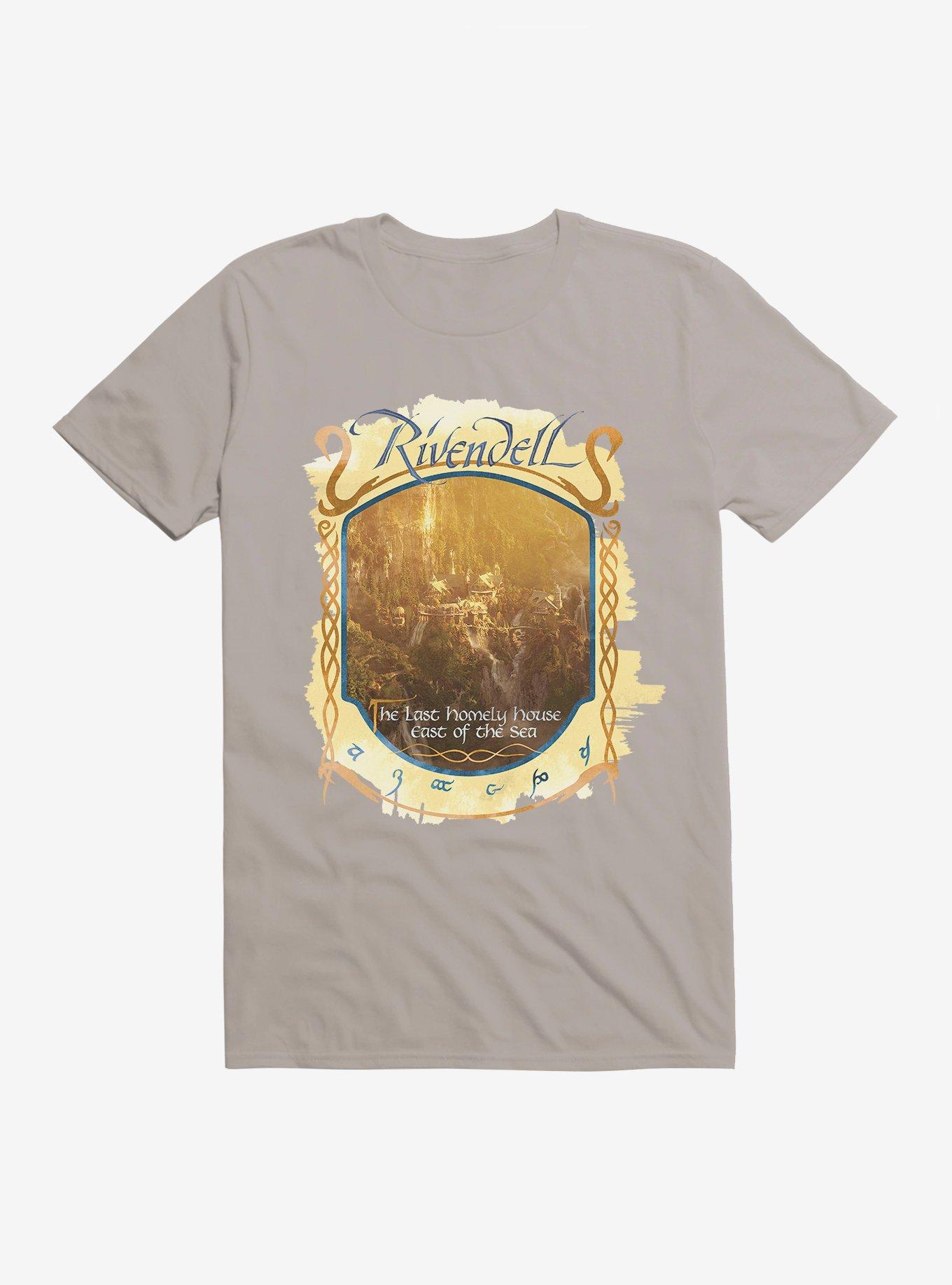 The Hobbit Rivendell T-Shirt, LIGHT GREY, hi-res